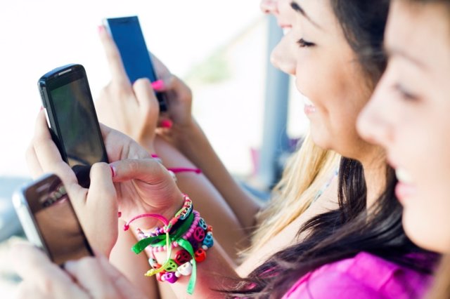Redes sociales, adolescentes, Smartphones, Móviles, Instagram
