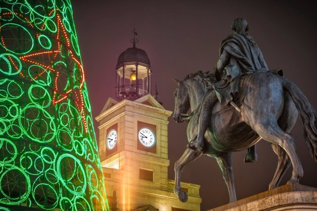 Madrid en Navidad, Puerta del Sol