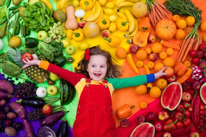 Pocos niños consumen las verduras recomendadas por los especialistas.