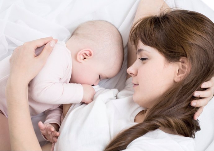 La lactancia está recomendada después del parto por parte de la OMS