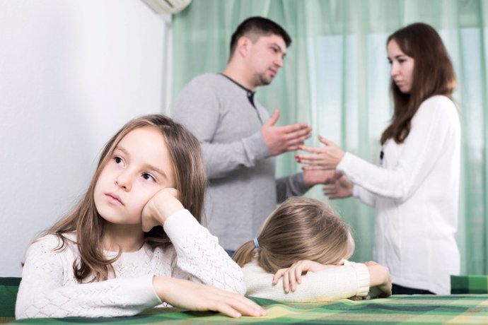 El estrés en la familia puede dar lugar a numerosas discusiones y malestar.