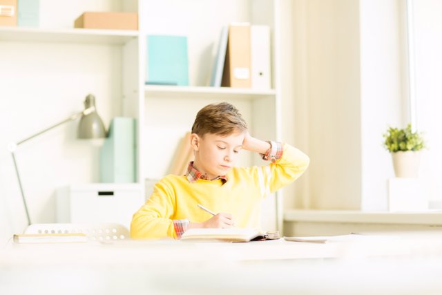 Los exámenes causan mucho estrés en los niños