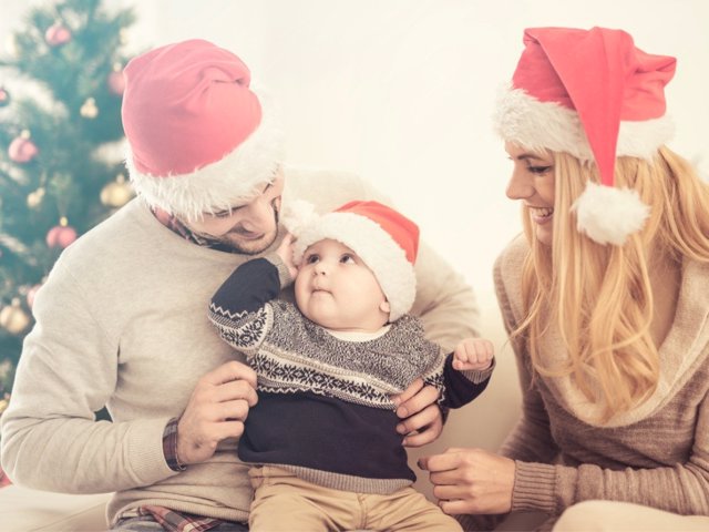 Así podrás disfrutar de las primeras navidades con tu bebé.