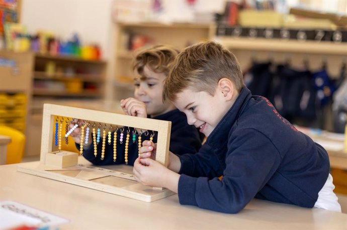 El métido Montessori está basado en la libertad, la actividad y la independencia
